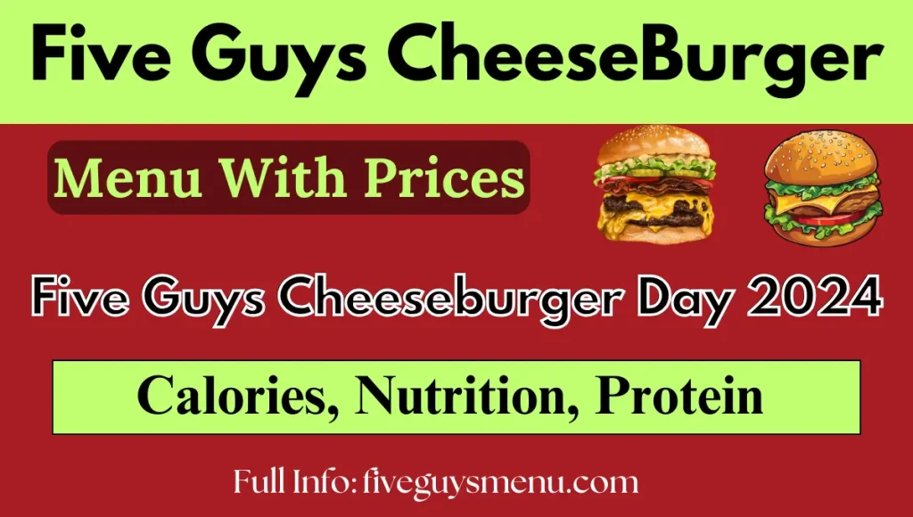 Five Guys CheeseBurger