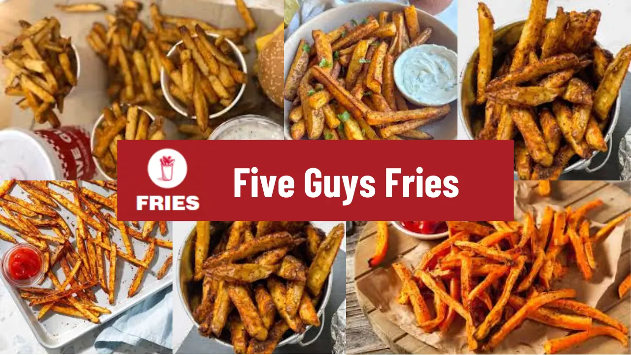 Five Guys Fries Menu