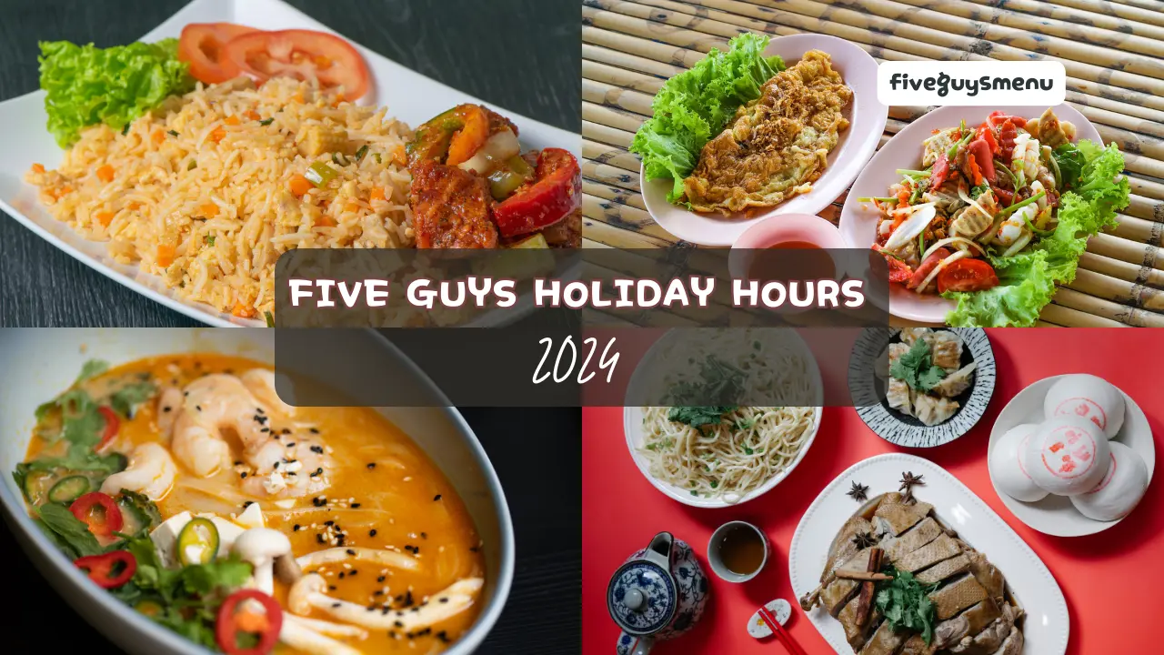 Five Guys Holiday Hours 2024