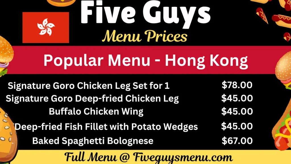 Five Guys Hong Kong